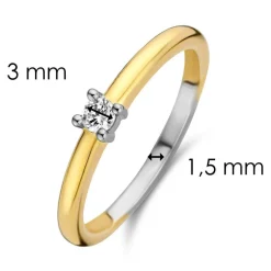 Ti Sento Bague Femme Bijoux 12211ZY-54 - Vintage magic | Femme Bague