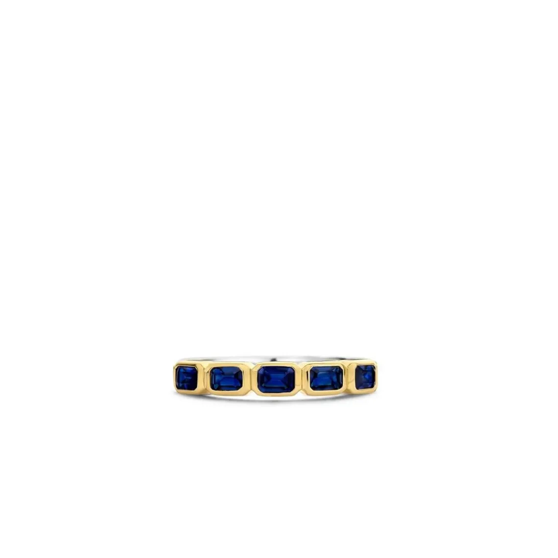 Ti Sento Bague femme 12274BY - Argent, plaqué or | Femme Bague