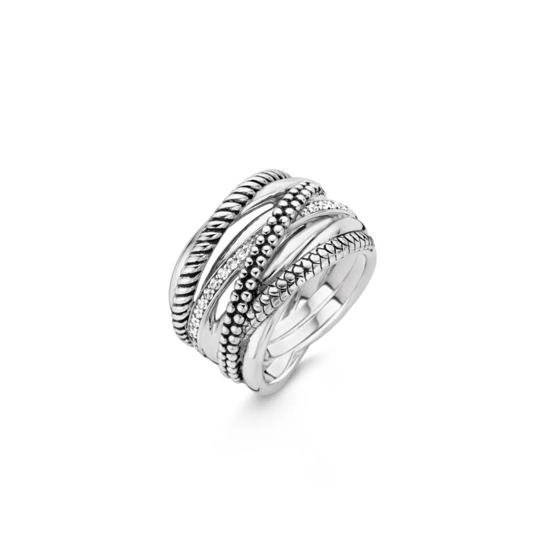 Ti Sento Bague femme 12066ZI - Argent 925/1000 | Femme Bague