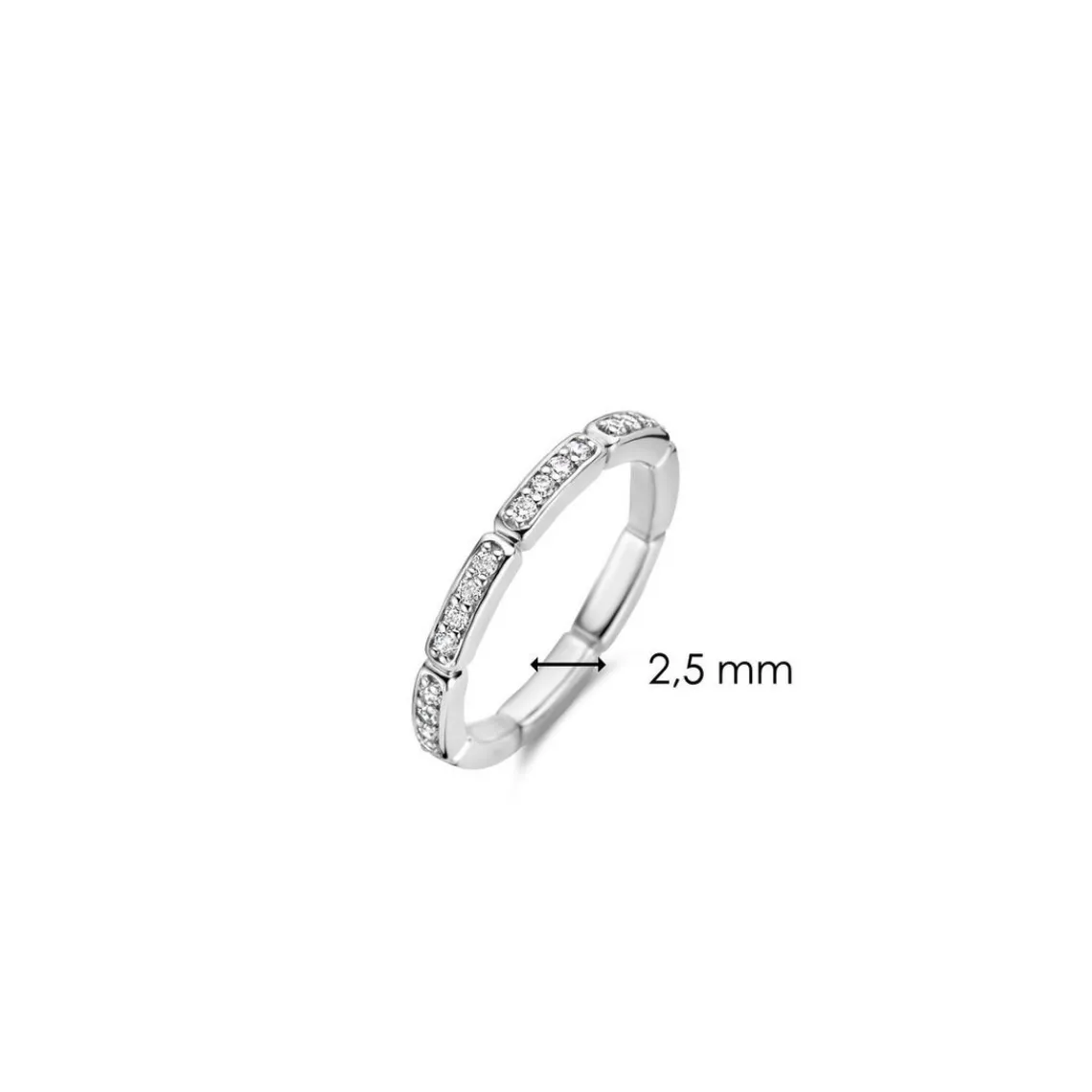 Ti Sento Bague femme 12269ZI - Argent | Femme Bague