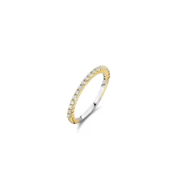 Ti Sento Bague femme 12268ZY - Argent, plaqué or | Femme Bague
