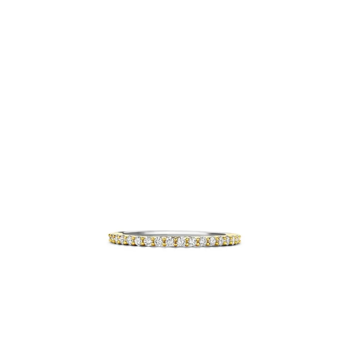 Ti Sento Bague femme 12268ZY - Argent, plaqué or | Femme Bague