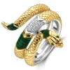 Ti Sento Bague fille Bijoux 12203EM-54 - Malachite lights | Femme Bague