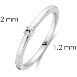 Ti Sento Bague fille Bijoux 12210ZI-54 - Wonders of past and future | Femme Bague