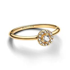Pandora Bague Halo Rond Pavé | Femme Bague