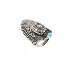 G-Force Bijoux Bague homme BGFBA0008-60 - Acier Argent | Homme Bague