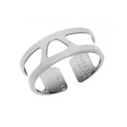 Les Georgettes Bague Les Essentielles 703261416000 - Bague Acier Largeur 8 mm Argent Femme | Femme Bague