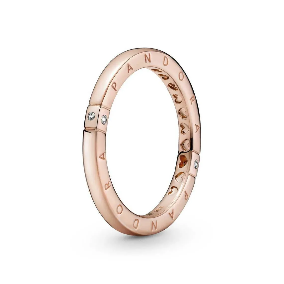 Pandora Bague Logo & Cœurs Signature | Femme Bague