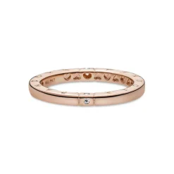 Pandora Bague Logo & Cœurs Signature | Femme Bague