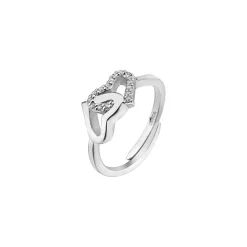 Lotus Silver Bague MOMENTS LP1594-3-1 - Bague MOMENTS Argent Coeur Femme | Femme Bague