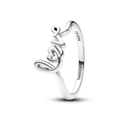 Pandora Bague Love en Lettres Cursives | Femme Bague