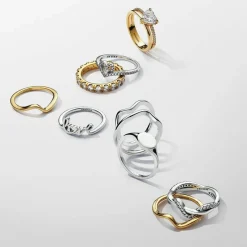Pandora Bague Love en Lettres Cursives | Femme Bague