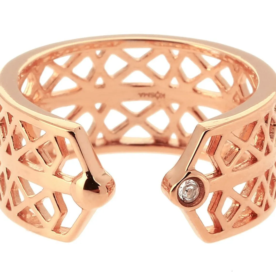 Kosma Paris Bague Mia Doré Rose | Femme Bague