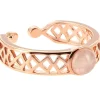 Kosma Paris Bague Mia Doré Rose & Quartz Rose | Femme Bague