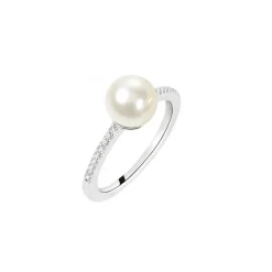 Morellato Bijoux Bague SANH07012 - Bague Argent Perle Femme | Femme Bague