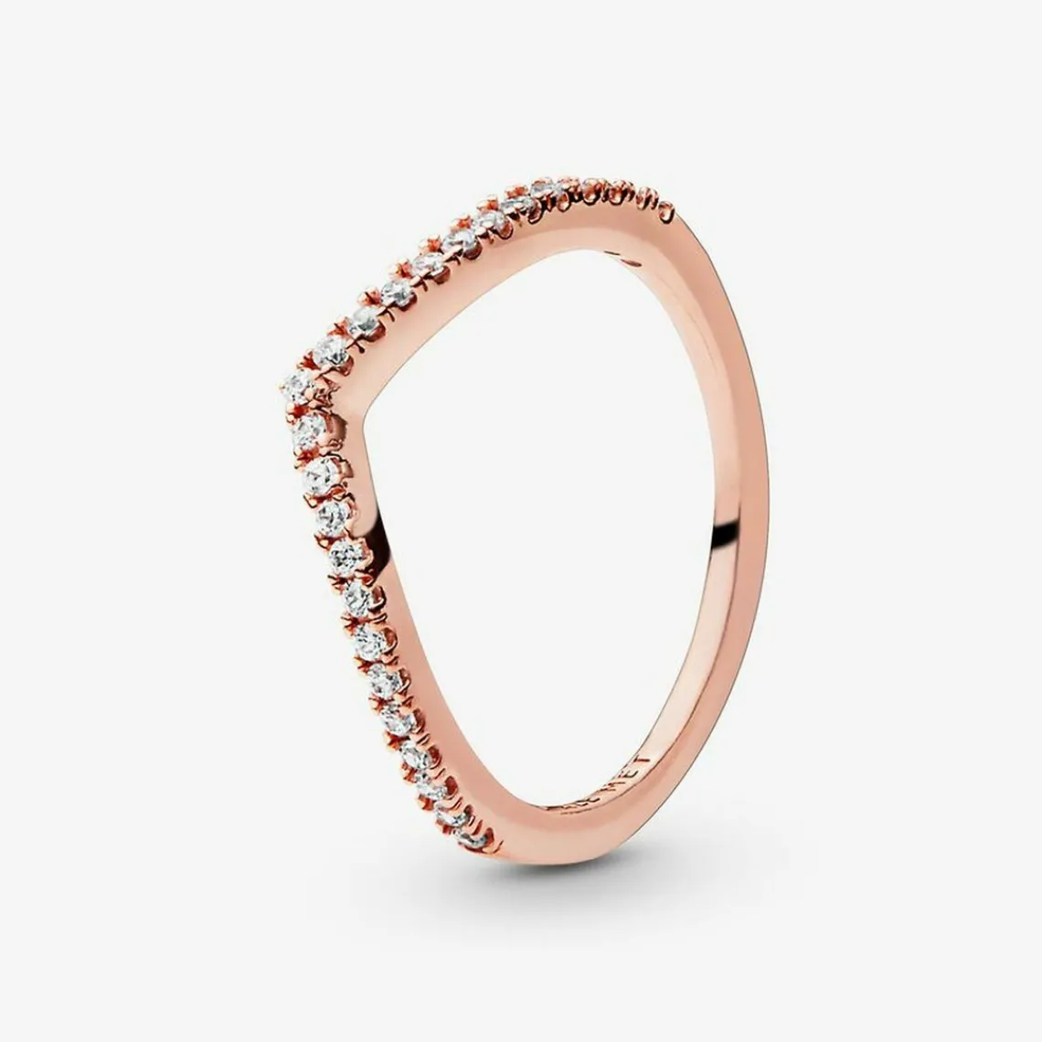 Pandora Bague 186316CZ - Bague Voeu Scintillant Rose Femme | Femme Bague