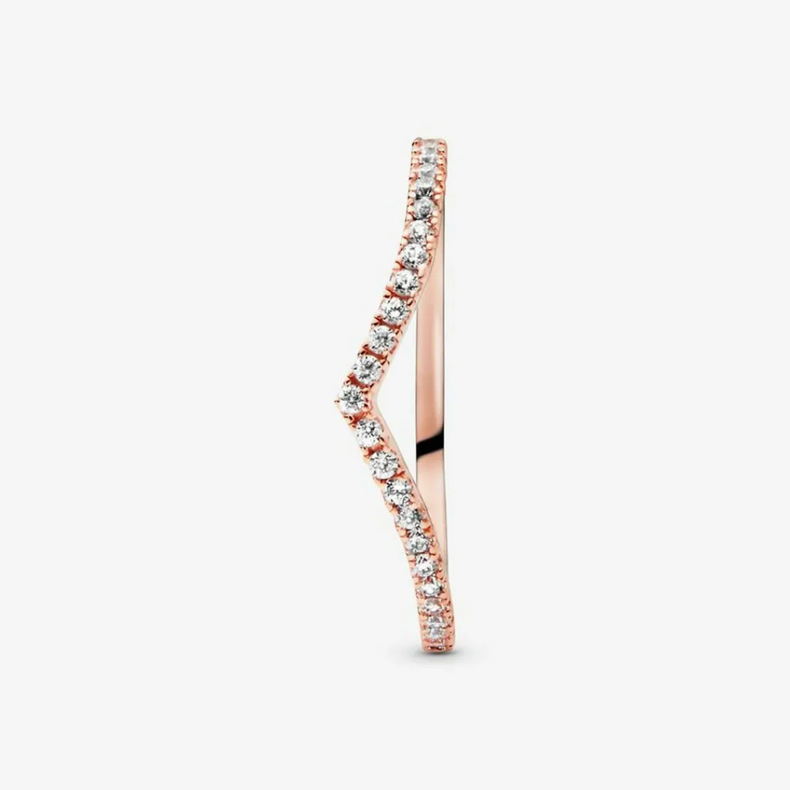 Pandora Bague 186316CZ - Bague Voeu Scintillant Rose Femme | Femme Bague
