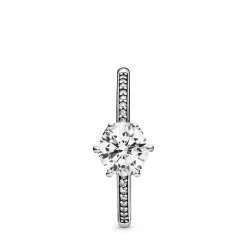 Pandora Bague Moments Couronne Etincelante Incolore | Femme Bague