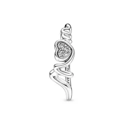 Pandora Bague Moments - Cœur Pavé Mom | Femme Bague