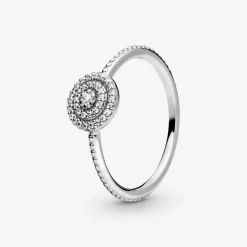 Pandora Bague Moments Scintillante Élégante | Femme Bague