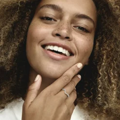 Pandora Bague - Vague Scintillante Argent | Femme Bague