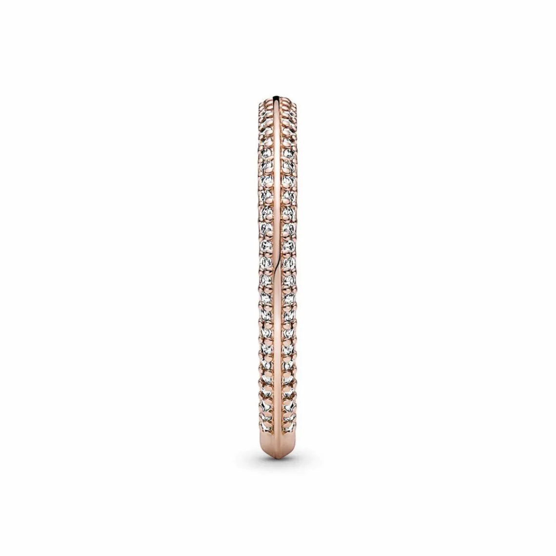 Pandora Bague Pavée ronde argent ME | Femme Bague