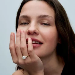 Pandora Bague Perle de Culture Baroque | Femme Bague
