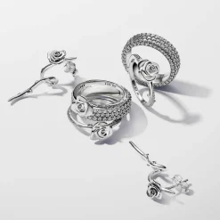 Pandora Bague Rose Épanouie | Femme Bague