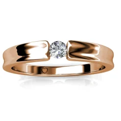 MYC-Paris Bague Simplicity Or Rose | Femme Bague