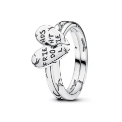 Pandora Bague Séparable Stranger Things Friends Don’t Lie | Femme Bague
