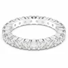 Swarovski Bijoux Bague Swarovski Classic Jewelry VITTORE-XL-CZWH-RHS - Bague Acier Sertie Femme | Femme Bague