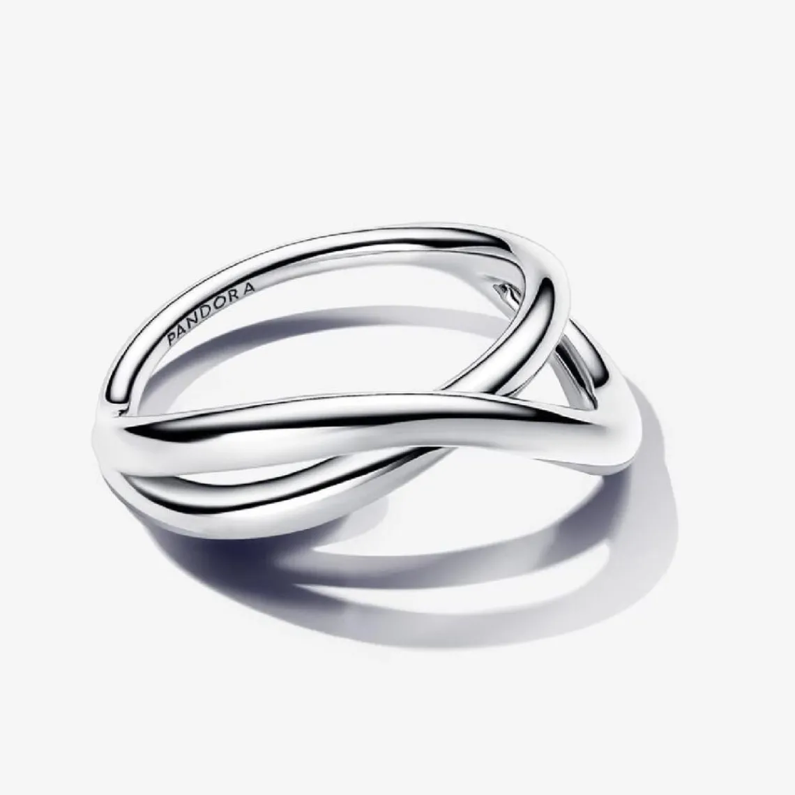 Pandora Bague Symbole de l’Infini Organique Argent | Femme Bague