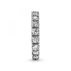 Pandora Bague Éternité cristaux blanc Timeless | Femme Bague