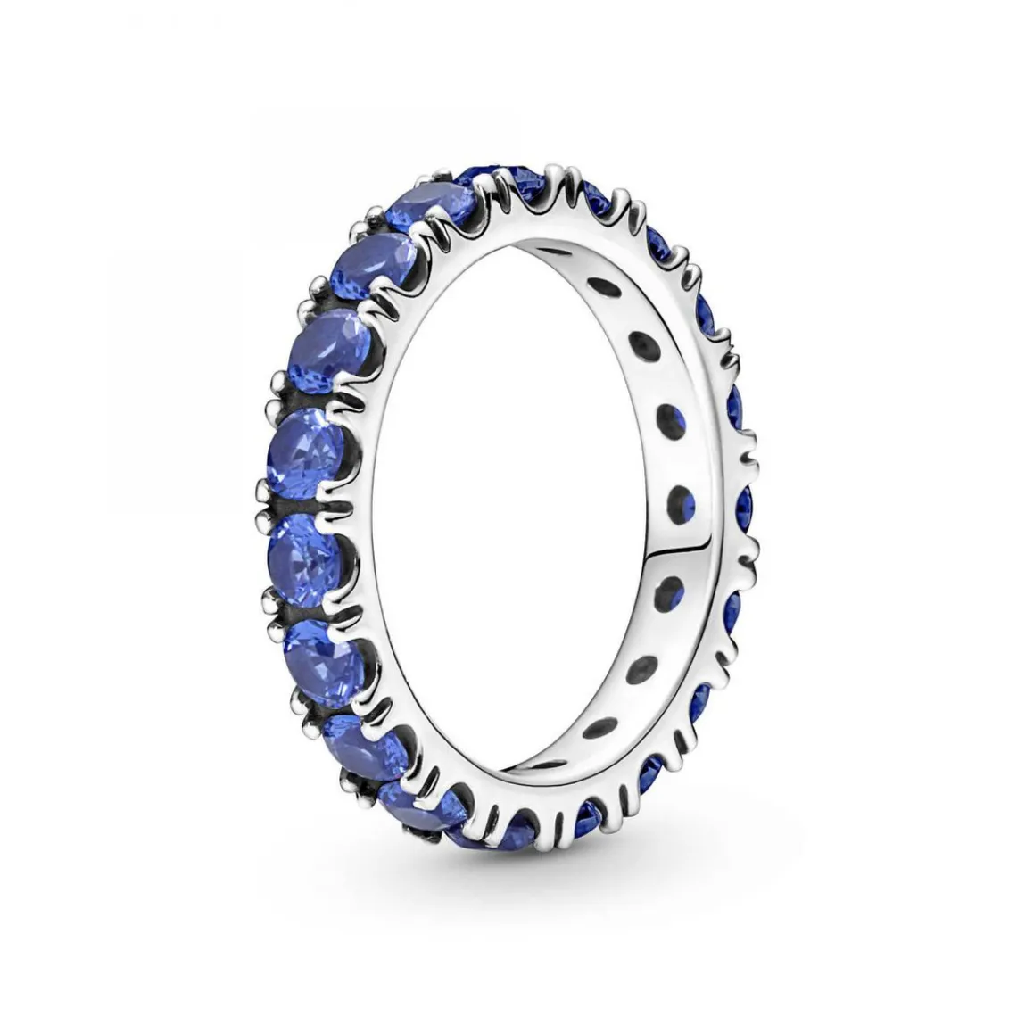 Pandora Bague Éternité cristaux bleu Timeless | Femme Bague