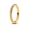 Pandora Bague Texture et Pierres ME Doré | Femme Bague