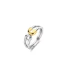 Ti Sento Bague - 12333SY Argent Rhodié Forme Épingle Bicolore | Femme Bague