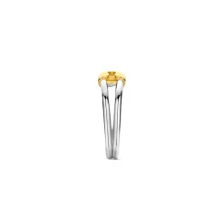 Ti Sento Bague - 12333SY Argent Rhodié Forme Épingle Bicolore | Femme Bague