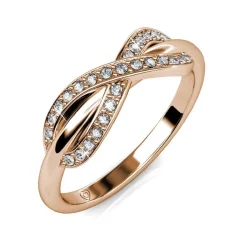 MYC-Paris Bague Trist DR0028-RG - Or Rosé Et Cristal | Femme Bague