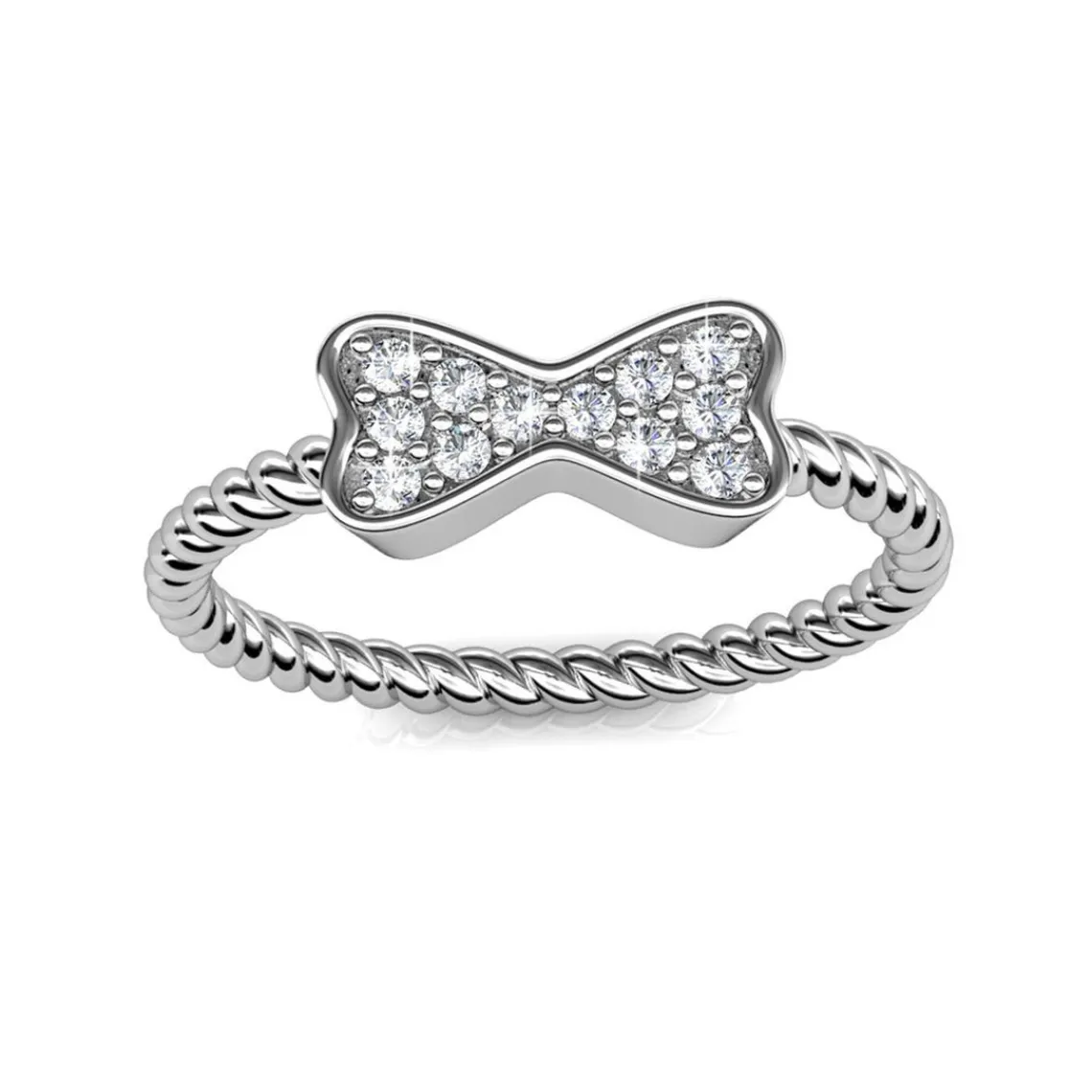 MYC-Paris Bague Twisted Ribbon Argentée | Femme Bague