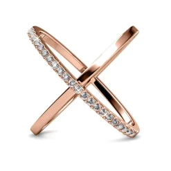MYC-Paris Bague X Duo Or Rose | Femme Bague