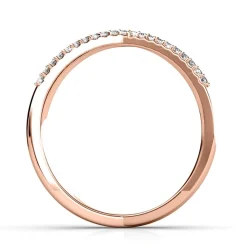MYC-Paris Bague X Or Rose | Femme Bague