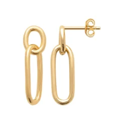 Maison de la Bijouterie Boucle d'oreilles Pendantes femme plaqué or - Y5V3V00 | Femme Boucles D'Oreilles