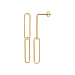 Maison de la Bijouterie Boucle d'oreilles Pendantes femme plaqué or - Y5V5U00 | Femme Boucles D'Oreilles