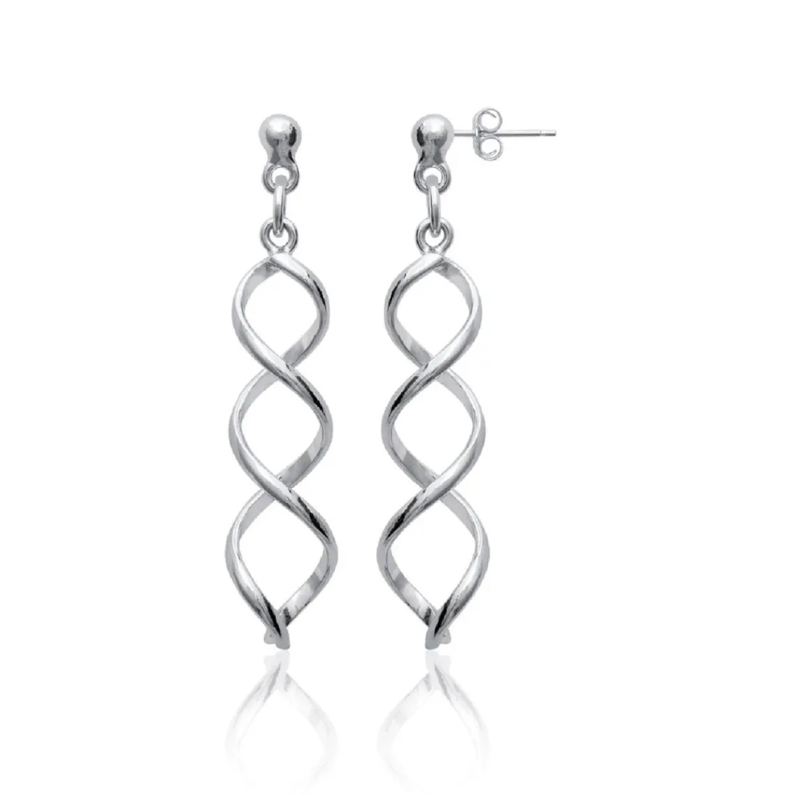Maison de la Bijouterie Boucle d'oreilles Pendantes femme argent rhodié - W3W3Y00 | Femme Boucles D'Oreilles