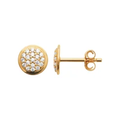 Maison de la Bijouterie Boucle-d'oreille-Y5W0WZ-- Plaqué Or | Femme Boucles D'Oreilles
