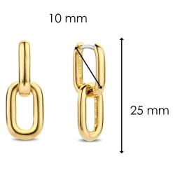 Ti Sento Boucles d'oreilles femme Bijoux - Vintage magic Anneaux | Femme Boucles D'Oreilles|Bague