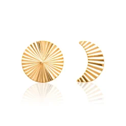 Maison de la Bijouterie Boucles d'oreille femme plaqué or - Y54U300 | Femme Boucles D'Oreilles