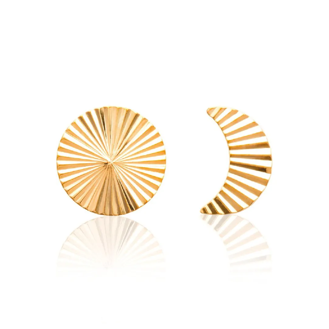 Maison de la Bijouterie Boucles d'oreille femme plaqué or - Y54U300 | Femme Boucles D'Oreilles