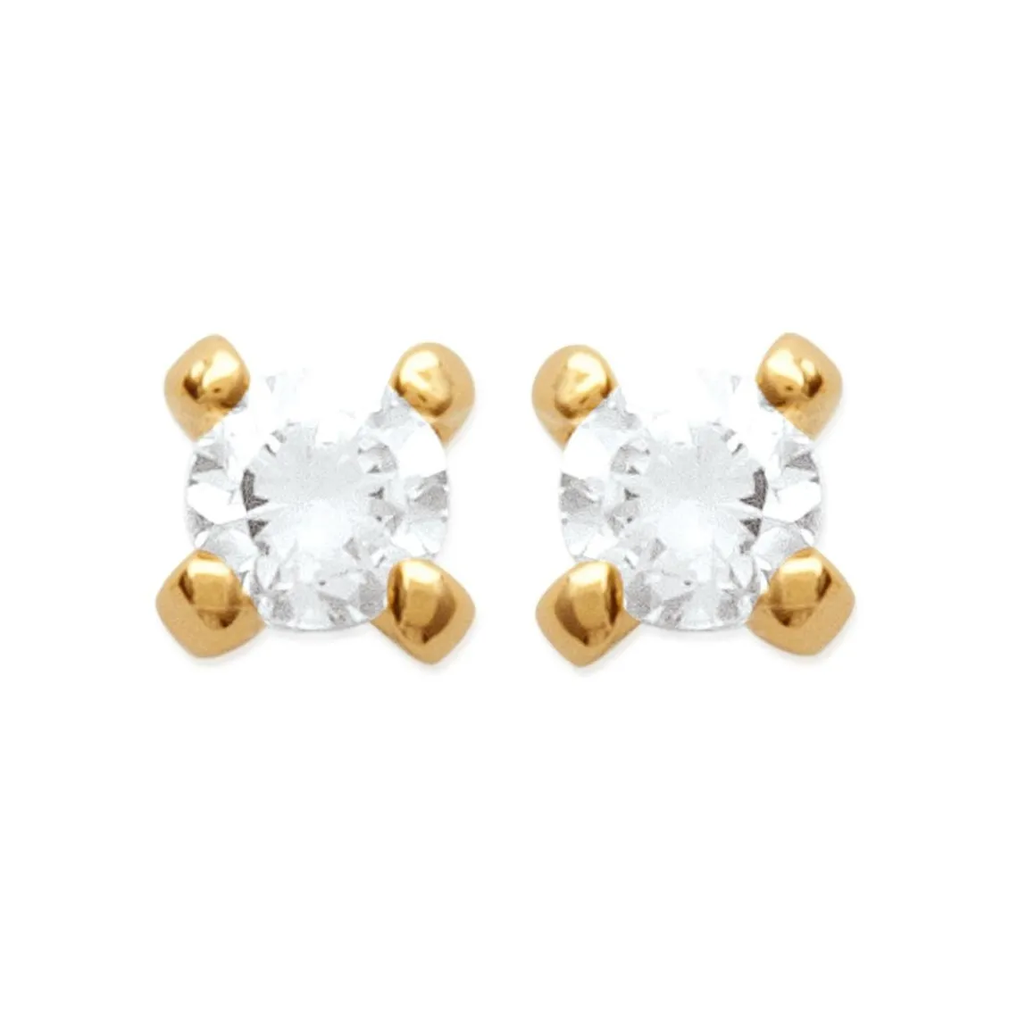 Maison de la Bijouterie Boucles d'oreille femme plaqué or - Y5055Z0Y | Femme Boucles D'Oreilles