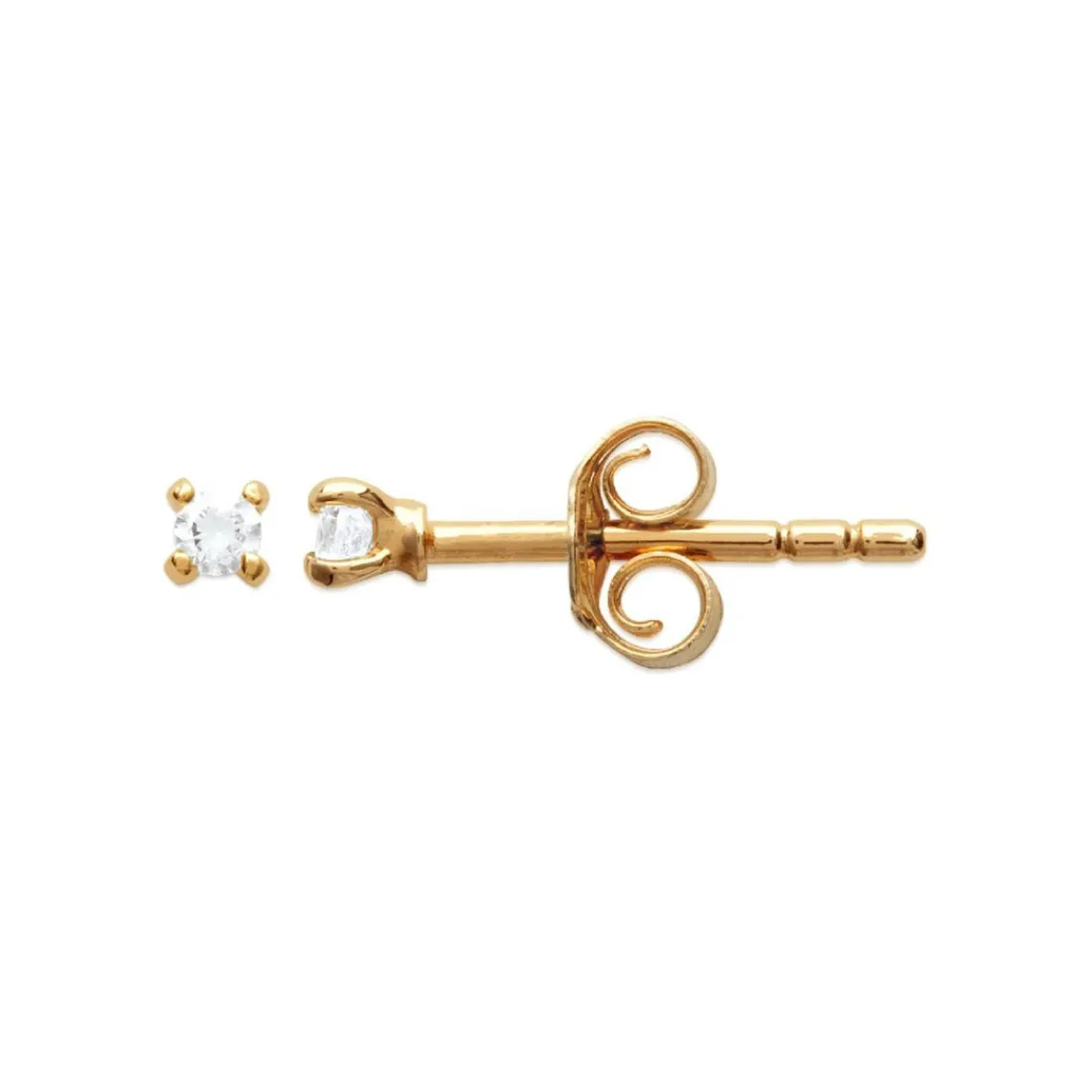 Maison de la Bijouterie Boucles d'oreille femme plaqué or - Y5055Z0Y | Femme Boucles D'Oreilles